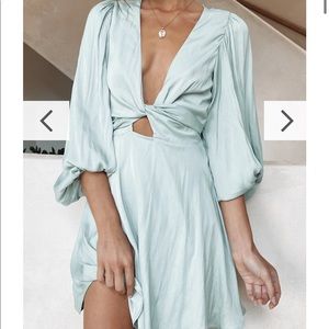 Billy J Boutique Pistachio Sola Dress Size 10